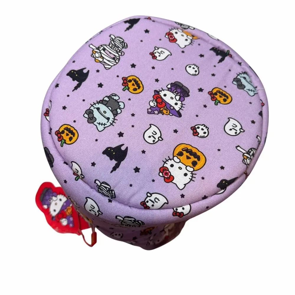 Posh Peanut Hello Kitty Monsters Halloween Trick or Treat Basket NWT Reversible
